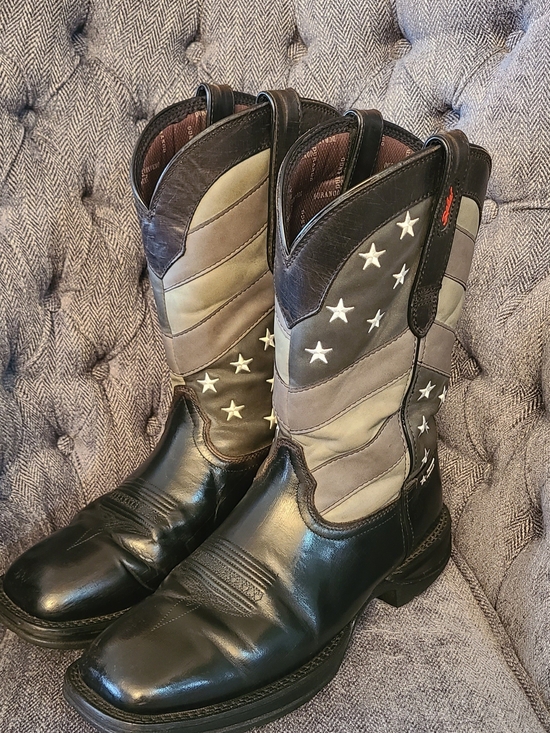 Durango Other - Rebel by Durango Men's Faded Flag American Western Cowboy Boots Square Toe 10 W